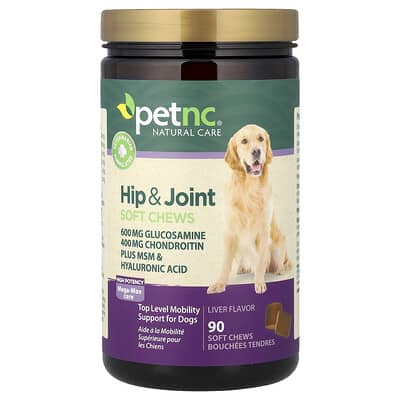 Hip & Joint, For Dogs, Liver, 90 Soft Chews