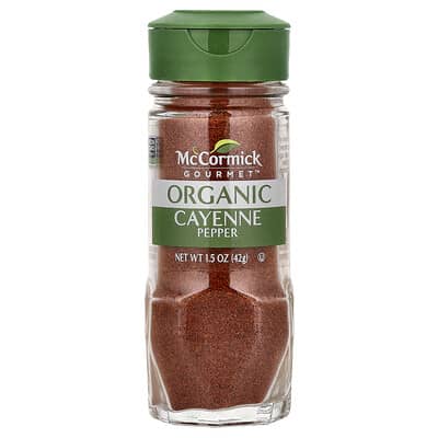 Organic Cayenne Pepper, 1.5 oz (42 g)