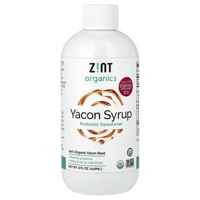 Сироп якон, пребиотический подсластитель, 8 fl oz (236 ml)