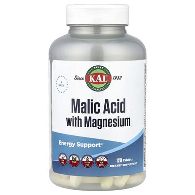 Malic Acid with Magnesium, 120 Tablets