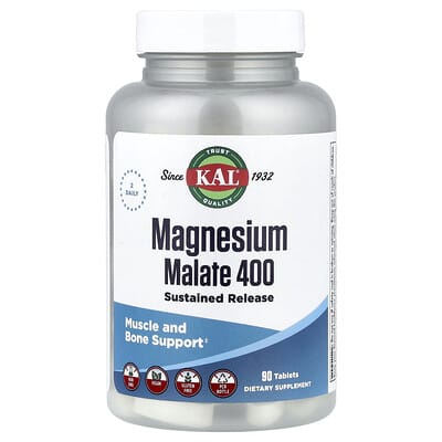 Магний Malate 400, 90 таблеток (200 mg на таблетку)
