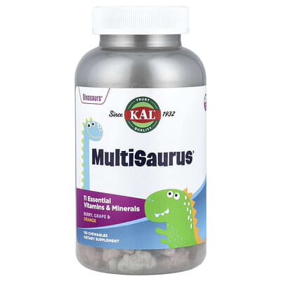 MultiSaurus®, Berry, Grape & Orange, 180 Chewables
