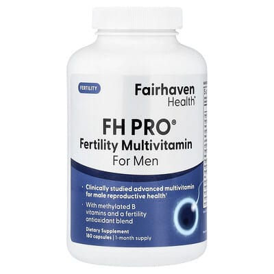 Мужские мультивитамины FH Pro® Fertility, 180 Capsules
