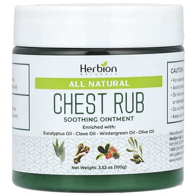 All Natural Chest Rub, 3.53 oz (100 g)