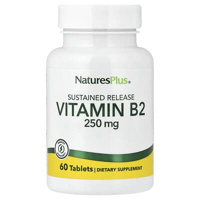 Витамин B2, пролонгированного действия, 250 mg, 60 таблеток