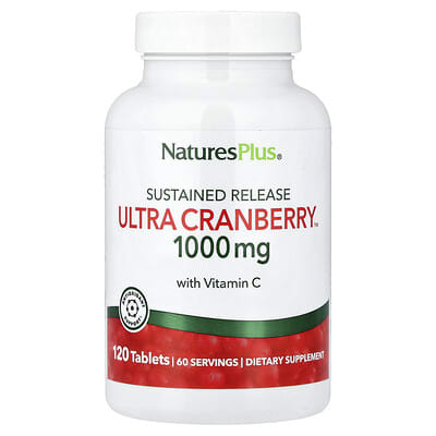 Ultra Cranberry™, пролонгированное действие, 120 таблеток