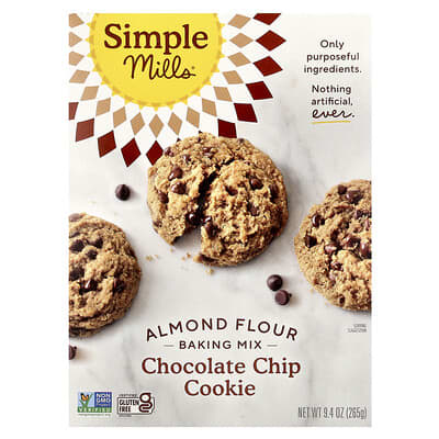 Almond Flour Baking Mix, Chocolate Chip Cookie, 9.4 oz (265 g)