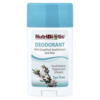 Дезодорант, чайное дерево, 2.6 oz (75 g)