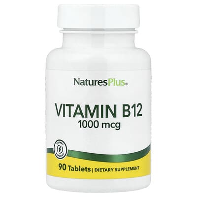 Витамин B12 NaturesPlus 1,000 mcg 90 таблеток