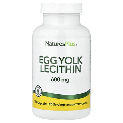 Egg Yolk Lecithin, 180 Capsules