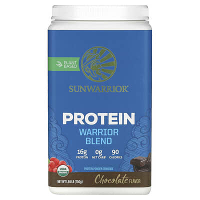 Warrior Blend, Protein, Chocolate, 1.65 lb (750 g)