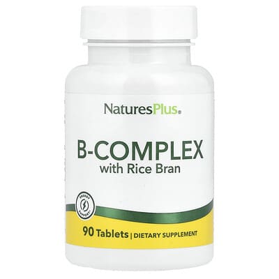 B-Complex with Rice Bran, 90 Tablets