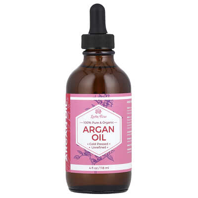 100% Pure & Organic, Argan Oil, 4 fl oz (118 ml)
