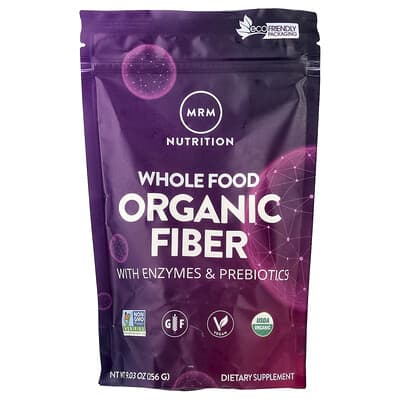 Whole Food, Organic Fiber with Enzymes and Prebiotics, 9.03 oz (256 g)