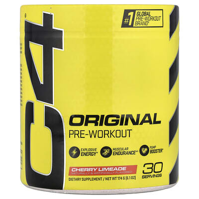 Предтренировочный комплекс C4® Original Cherry Limeade 6.1 oz