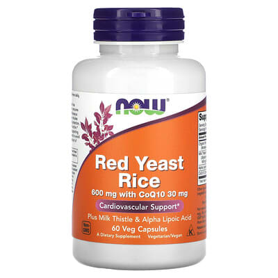Red Yeast Rice with CoQ10, 60 Veg Capsules