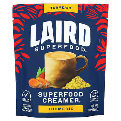 Superfood Creamer®, Turmeric, 8 oz (227 g)