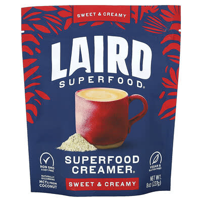 Superfood Creamer, Sweet & Creamy, 8 oz (227 g)