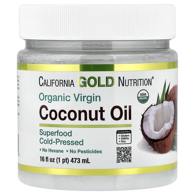 Superfoods, Cold Pressed Organic Virgin Coconut Oil, 16 fl oz (473 ml)