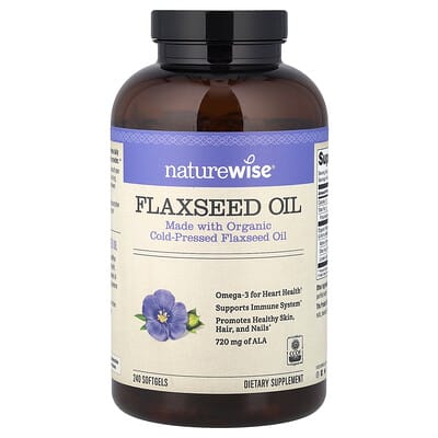 Flaxseed Oil, 240 Softgels