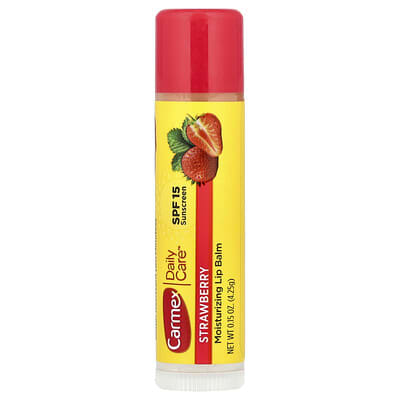 Увлажняющий бальзам для губ Daily Care™, SPF 15, клубника, 0.15 oz (4.25 g)