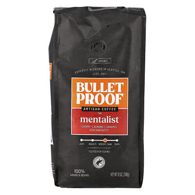 Artisan Coffee, The Mentalist™, Ground, Medium-Dark Roast, 12 oz (340 g)