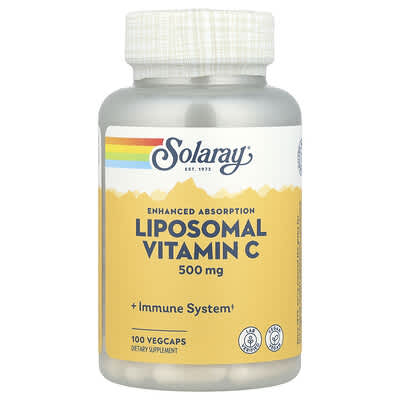 Enhanced Absorption, Liposomal Vitamin C, 100 VegCaps