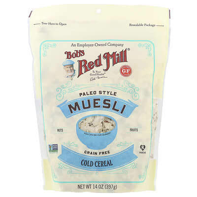 Muesli, Cold Cereal, Paleo Style, 14 oz (397 g)