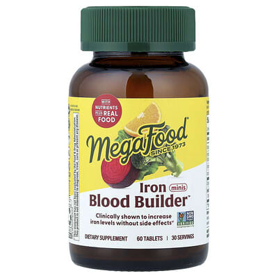 Blood Builder™ Minis, Iron, 60 Tablets