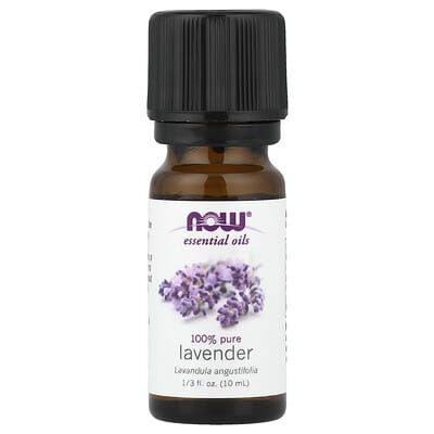 Эфирное масло, лаванда, 1/3 fl oz (10 ml)