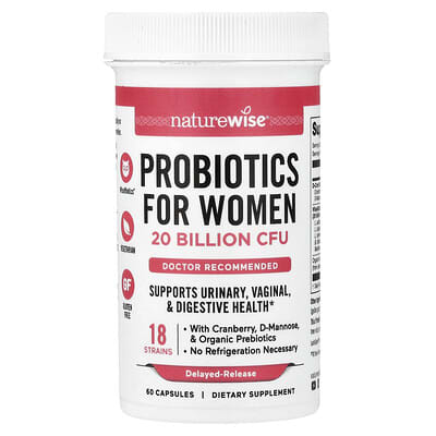 Probiotics For Women, Delayed-Release, 60 Capsules