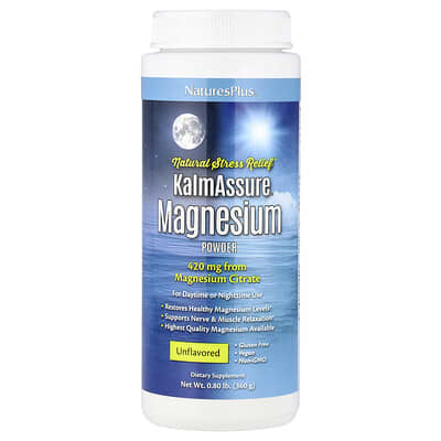 KalmAssure®, Magnesium Powder, Unflavored, 0.8 lb (360 g)