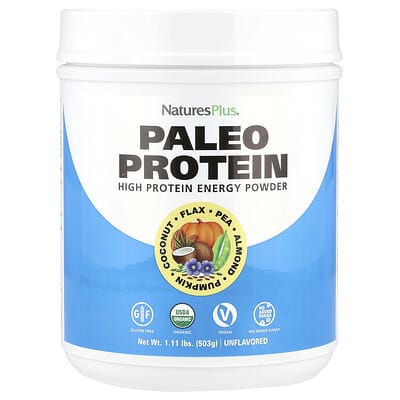 Paleo Protein Powder, Unflavored , 1.11 lbs (503 g)