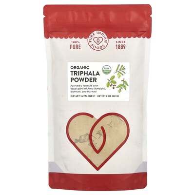 Organic Triphala Powder, 8 oz (227 g)