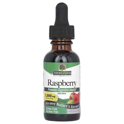 Малина, без алкоголя, 1,000 mg, 1 fl oz (30 ml)
