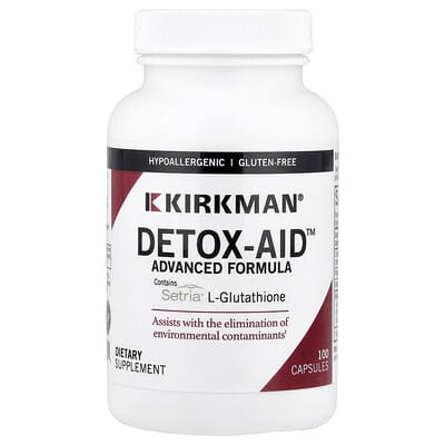 Kirkman Labs Detox-Aid™ Advanced Formula, 100 капсул