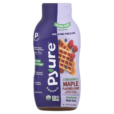 Organic Maple Flavored Syrup, Sugar-Free, 14 fl oz (414 ml)