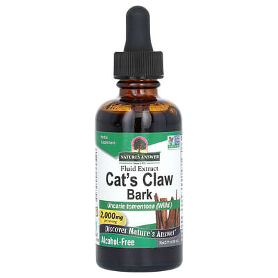 Cat's Claw Bark, Alcohol-Free, 2 fl oz (60 ml)