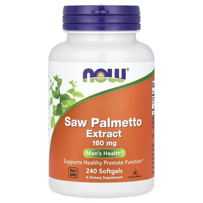 Saw Palmetto Extract экстракт пальмы сабаль, 160 mg, 240 мягких капсул
