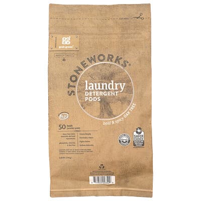 Stoneworks®, Laundry Detergent Pods, Oak Tree, 50 Loads, 1.65 lbs (750 g)
