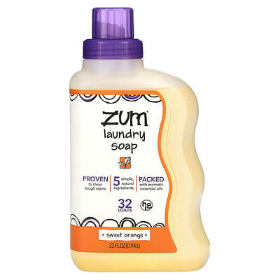 Laundry Soap, Sweet Orange, 32 fl oz (0.94 l)