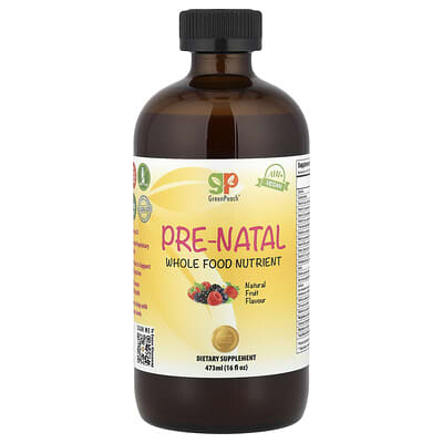 Питательный комплекс Pre-Natal, натуральные фрукты, 16 fl oz (473 ml)