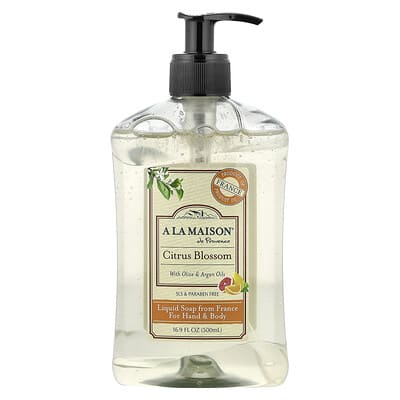 Liquid Soap, For Hand & Body, Citrus Blossom, 16.9 fl oz (500 ml)