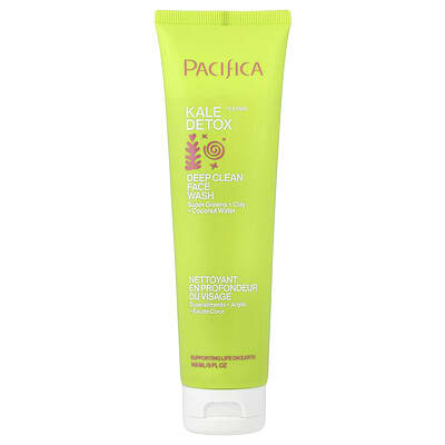 Kale Detox, Deep Cleansing Face Wash, 5 fl oz (148 ml)