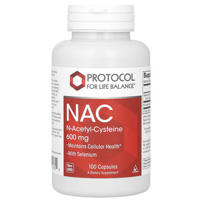 NAC With Selenium, 100 Capsules