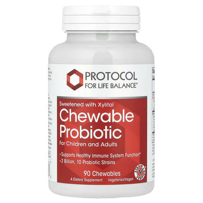 Chewable Probiotic, For Children and Adults, 2 Billion, 90 Chewables