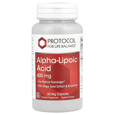 Alpha-Lipoic Acid, 60 Veg Capsules