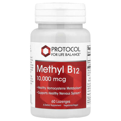 Methyl B12, 10,000 mcg, 60 Lozenges