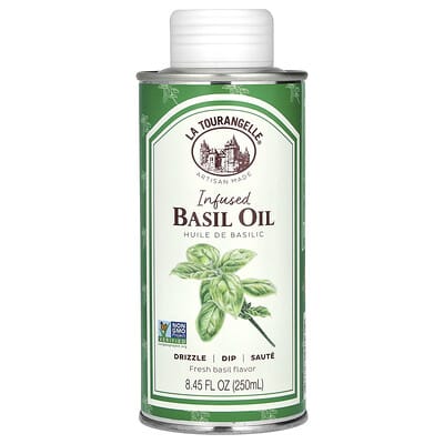 Infused Basil Oil, 8.45 fl oz (250 ml)