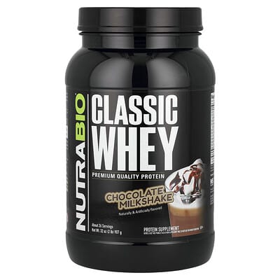 Classic Whey Protein, Chocolate Milkshake, 2 lb (907 g)